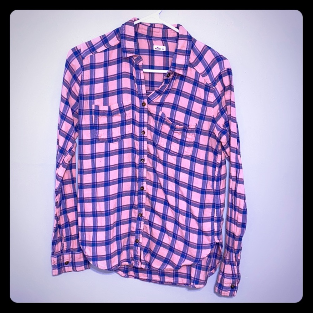 Hollister Plaid Button Up